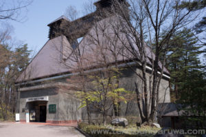 サントリーの白州ウイスキー 博物館全景